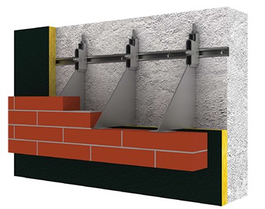 cast-in anchor channels for Brickwork