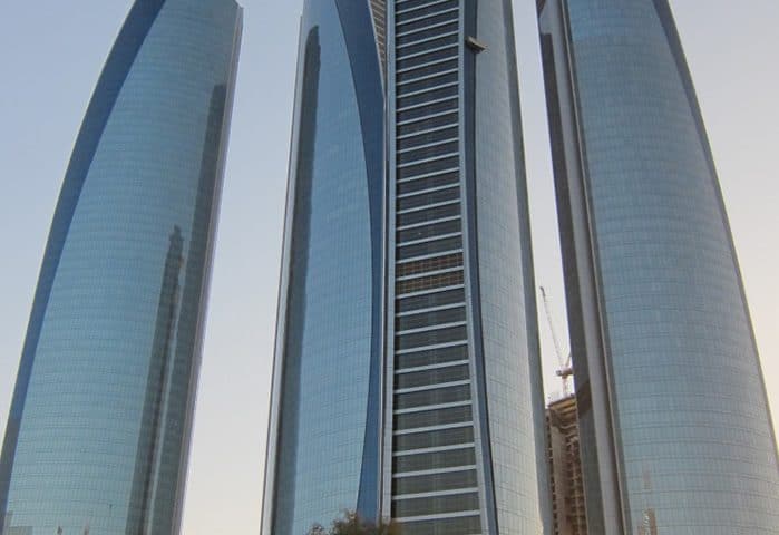 Etihad Towers - Abu Dhabi cephe kaplama projesi
