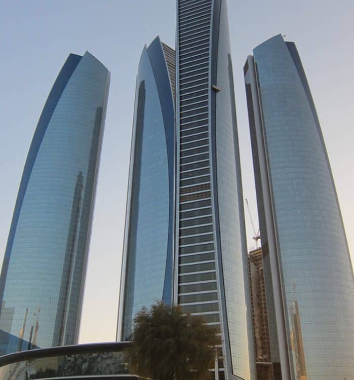 Etihad Towers - Abu Dhabi cephe kaplama projesi