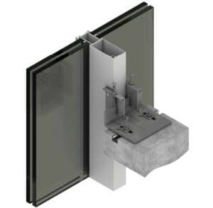 curtain wall supports